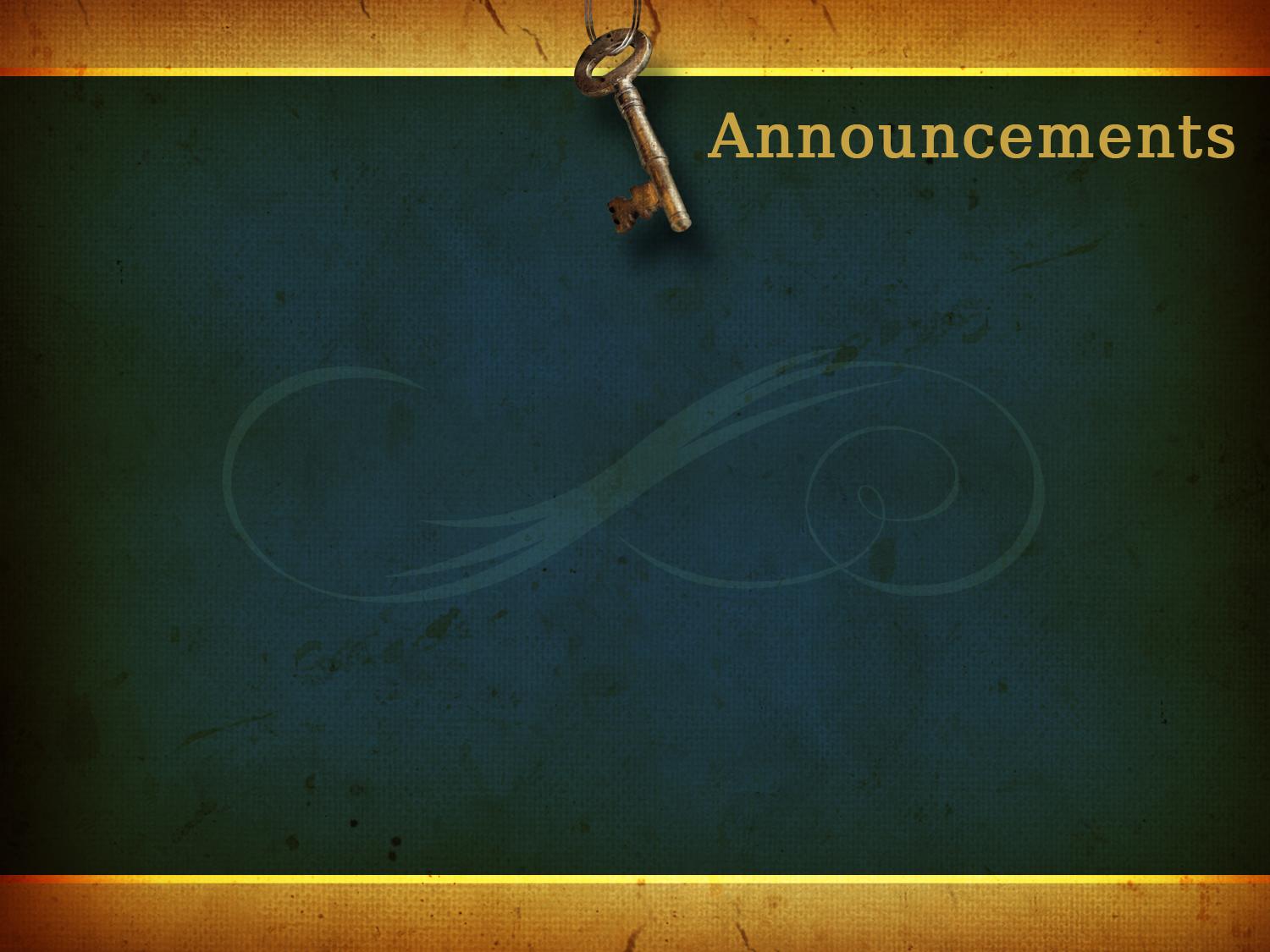 Announcements Backgrounds powerpoint backgrounds