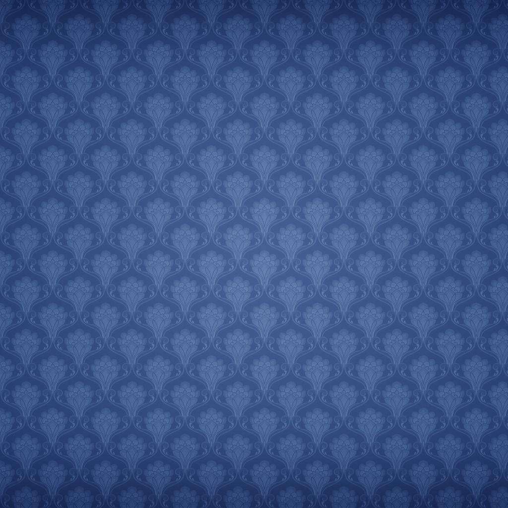 Pattern Blue Floral Backgrounds powerpoint backgrounds