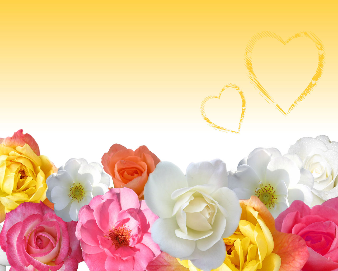 Romantic Valentine Fowers Backgrounds powerpoint backgrounds