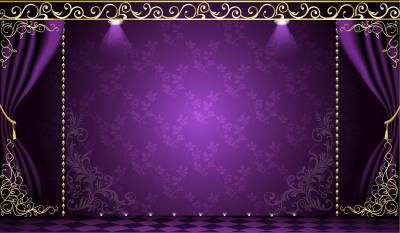 Beautiful Purple Frame Background Thumbnail