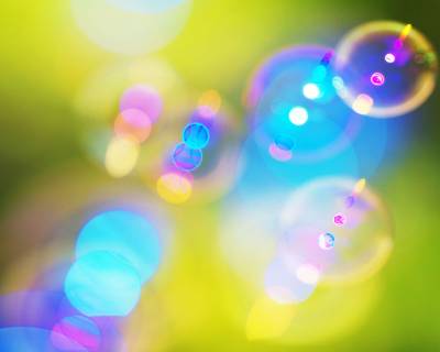 Bubbles, Glare, Light, Blur, Colors Background
