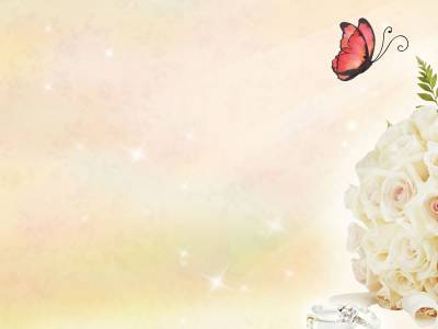 Butterfly And Roses Background Thumbnail