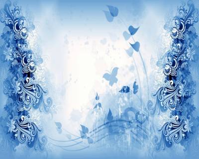 Charming Floral Frame Background Thumbnail