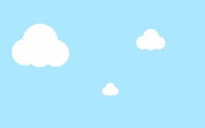 Clouds Rain PPT Background Background