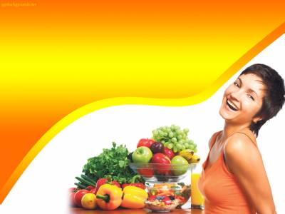 Diet, Fruit, Calories And Health Background
