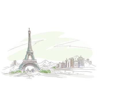 Eiffel Tower Background Thumbnail