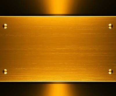 Gold Metallic Design Background