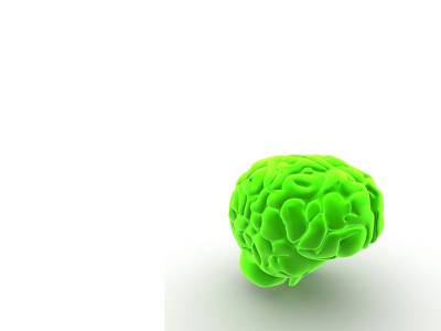 Green Brain Background