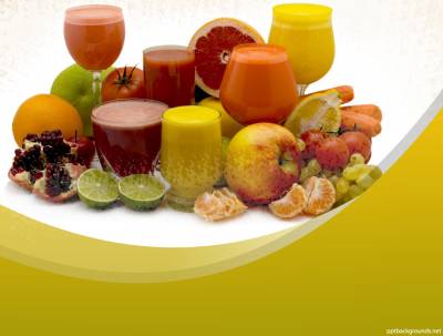 Health And Delicious Fruits Background