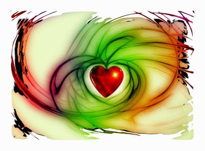 Heart Colorful Frame Background Thumbnail