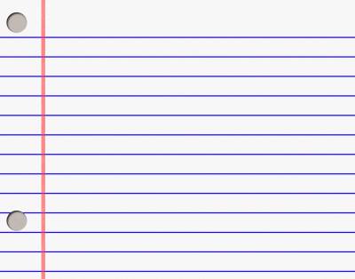 Lined Paper Background Thumbnail