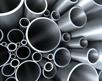 Metal Pipes Background