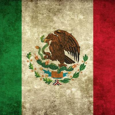 Mexican Mexico Flag Background Thumbnail