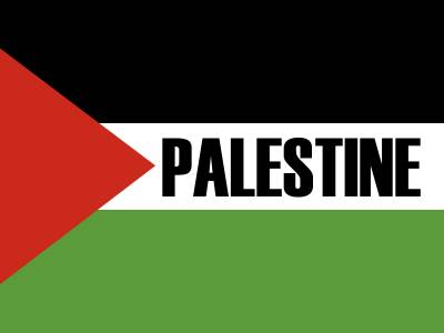 Palestine Flag Background Thumbnail