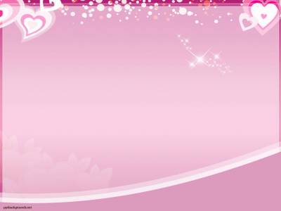 Pink Love Theme Background