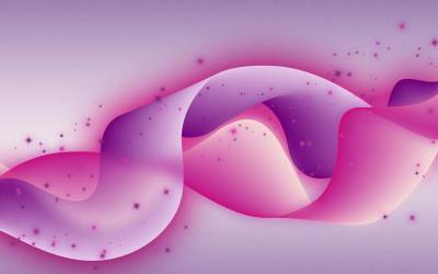 Purple Wave Design Background Thumbnail