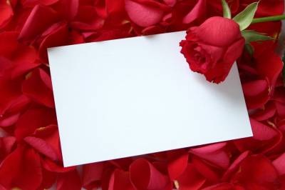 Red Rose Frame, Mother Day Background Thumbnail