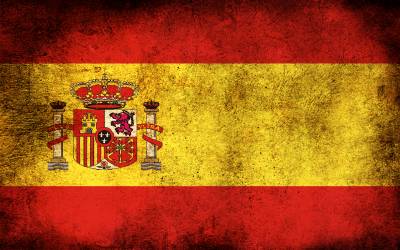 Spain Flag Background Thumbnail