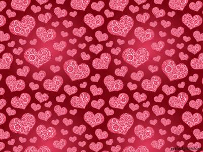 Special Hearts Lovers Valentine Day Background