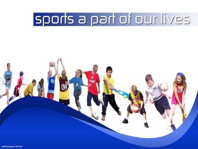 Sports A Part Of Our Lives Background