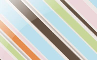 Vertical Colored Stripes Brown, Pink, Blue And Green Thumbnail
