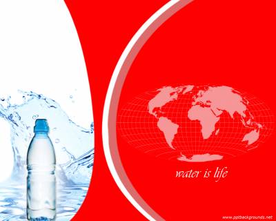 Water Is Life Background