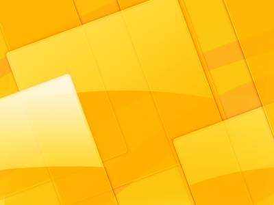 Yellow Abstract Cubes Ppt Design  Background Thumbnail