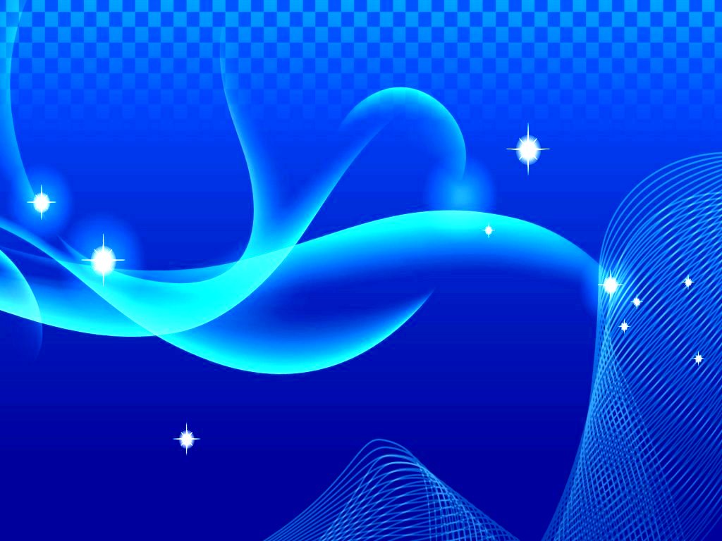 Blue Waves With Light Flare Background For PowerPoint, Google Slide  Templates - PPT Backgrounds