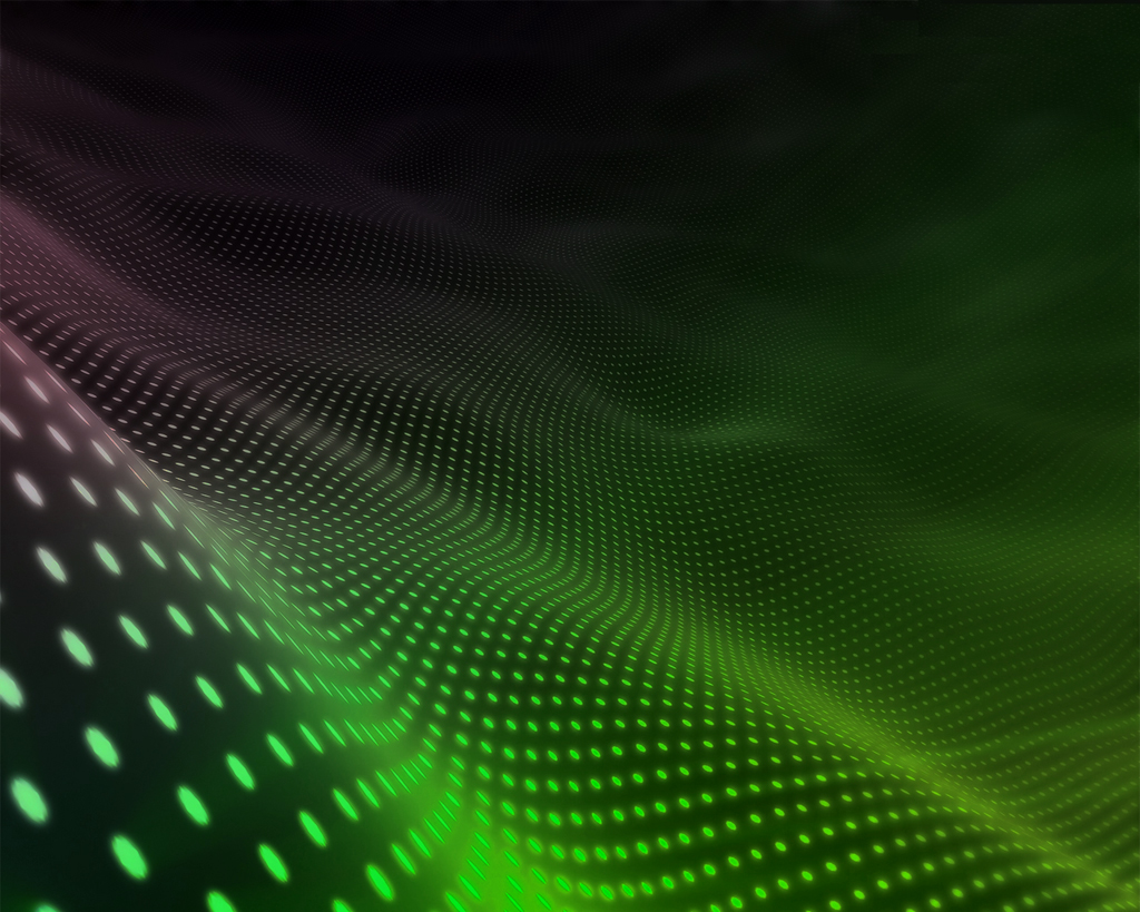 Green abstract patterns powerpoint background