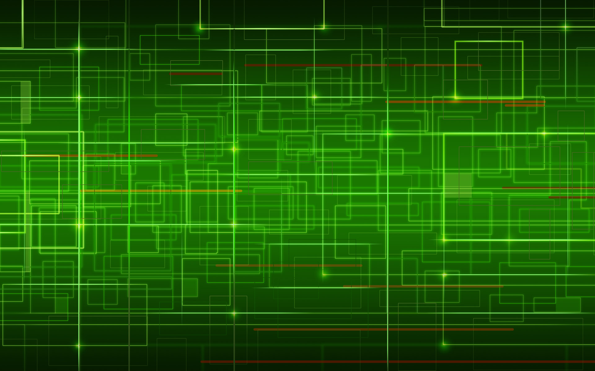 Abstract green network powerpoint background