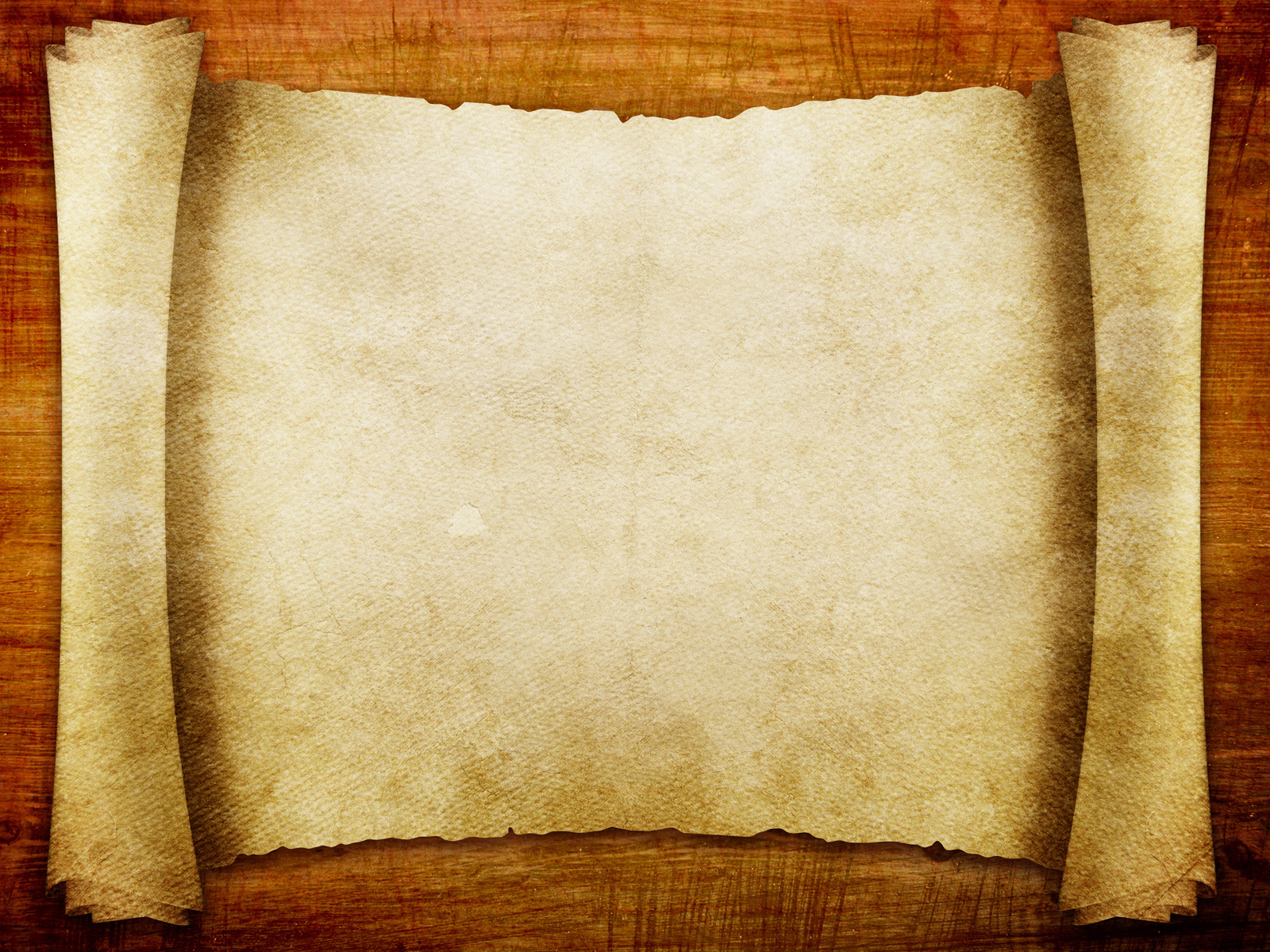 Advanced Blank Scroll Paper powerpoint background