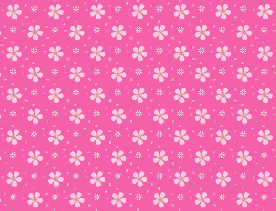 Beautiful pattern pink flowers powerpoint background