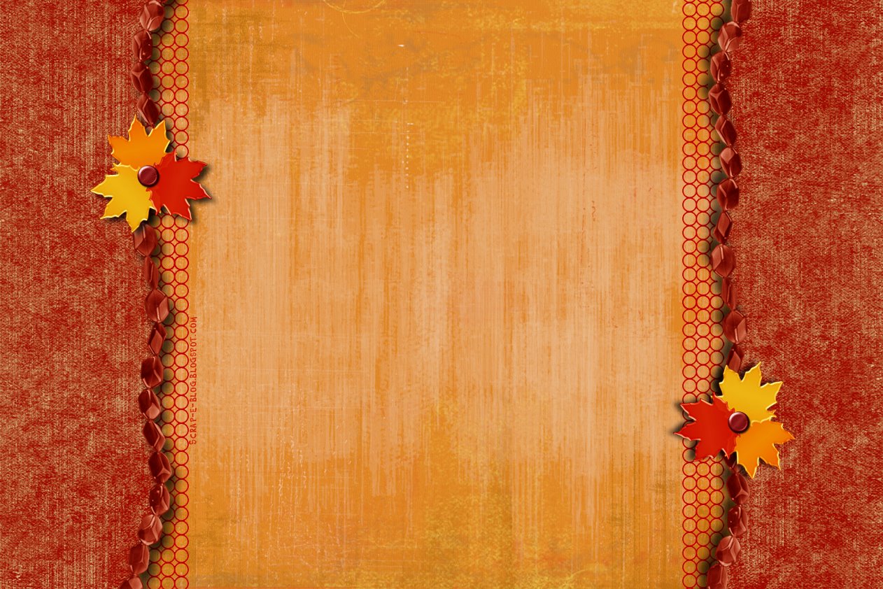 Beautiful scroll for fall powerpoint background