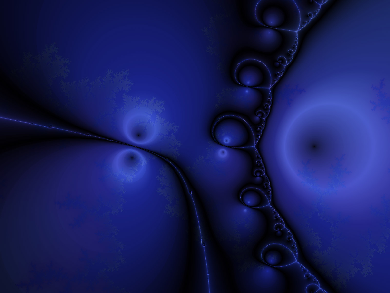Blue spiral powerpoint background