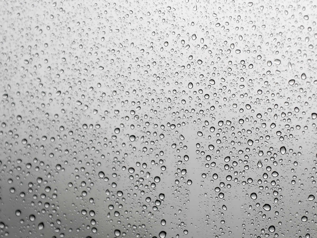 Drop Of Water On The Glass powerpoint background