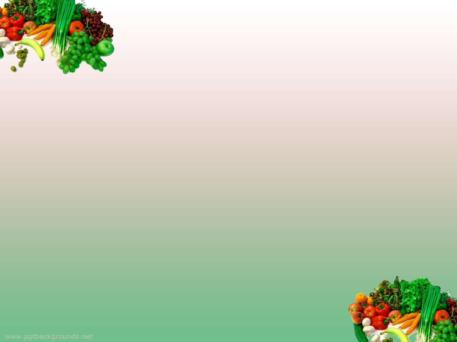 Fruits and Vegetables powerpoint background