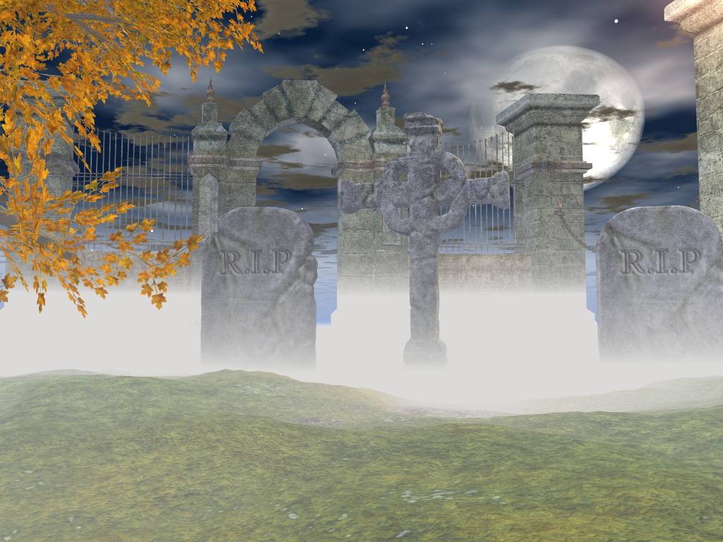 Graveyard powerpoint background
