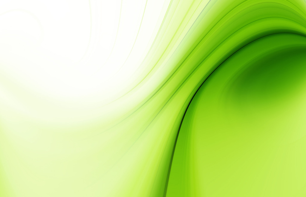 Green curves wave powerpoint background