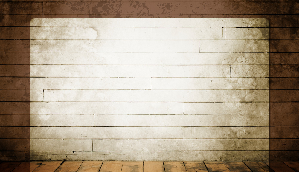 Light frame on a wood wall powerpoint background