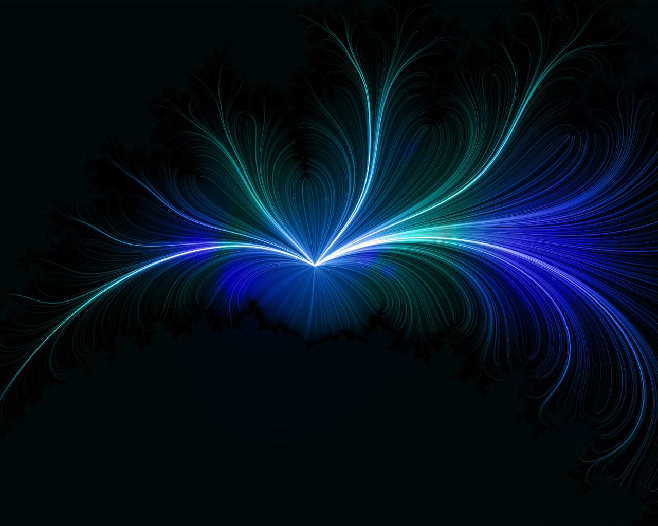 Magnetic Field Lines powerpoint background