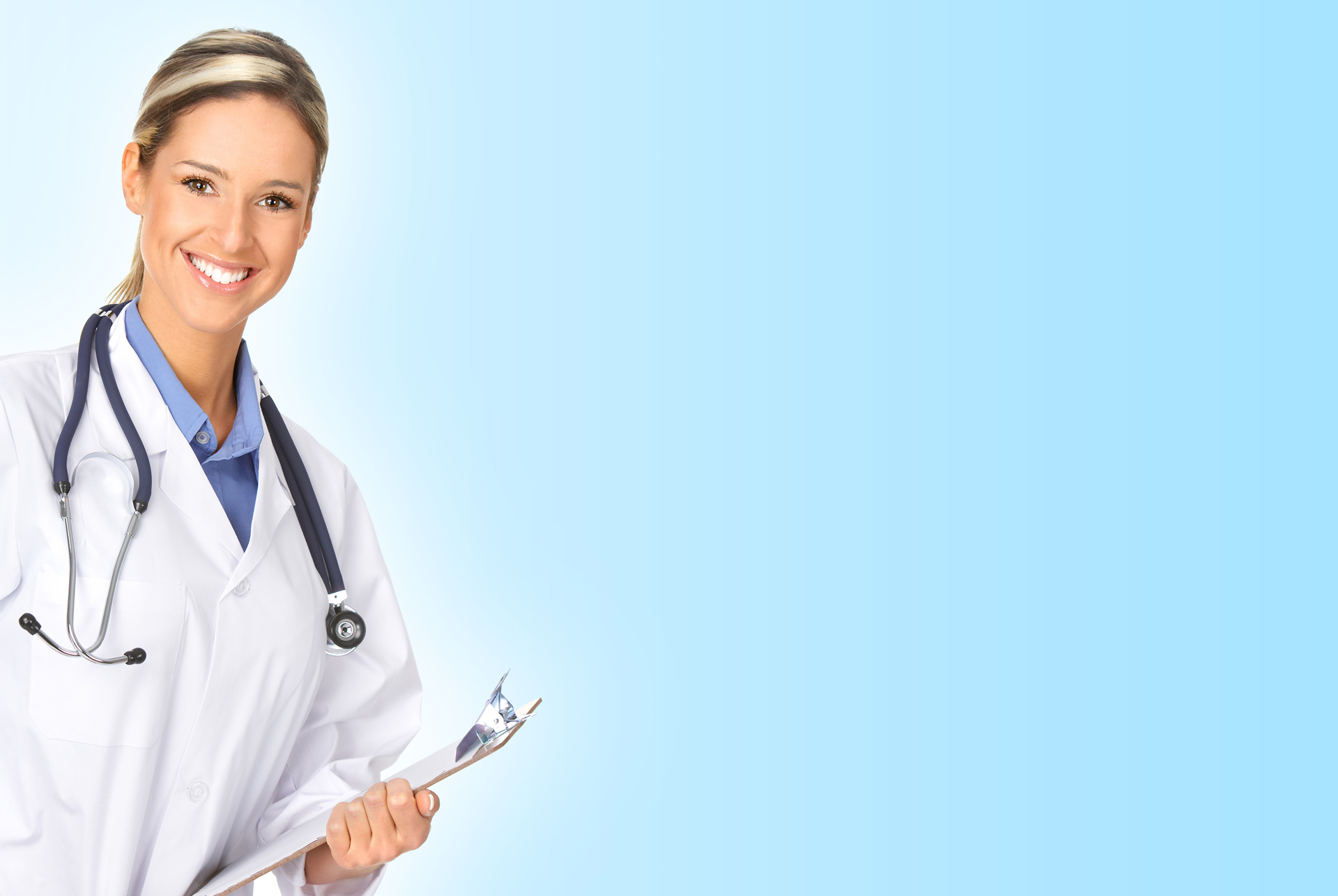 Medical Doctor Woman powerpoint background