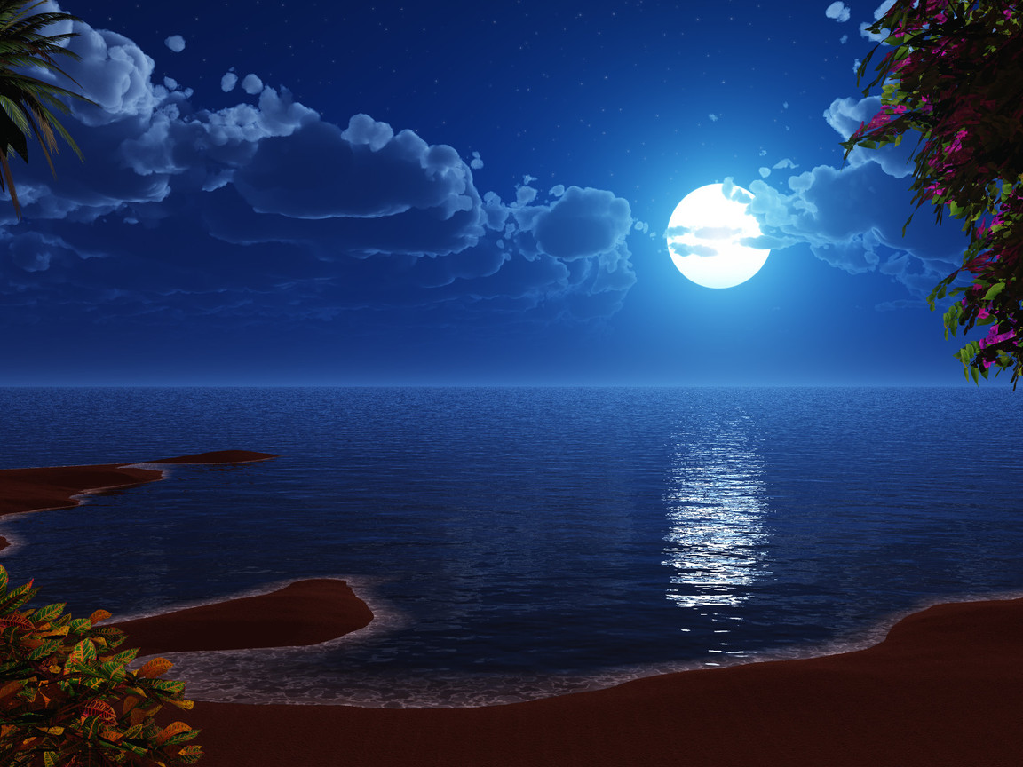 Moonscape powerpoint background