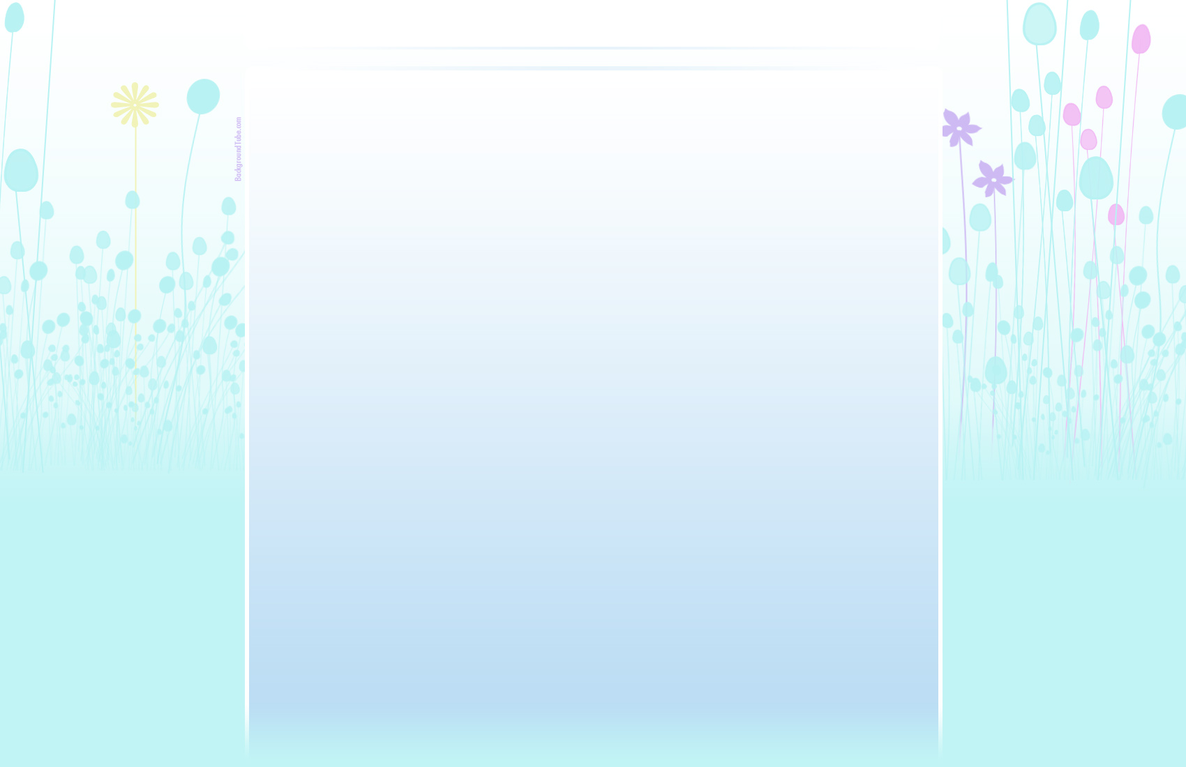 Pastel Flowers powerpoint background