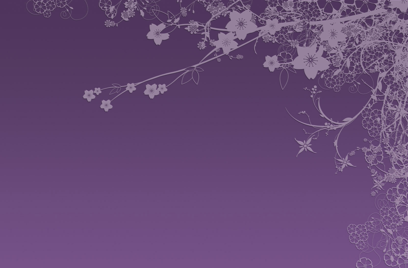 Purple tree branch powerpoint background
