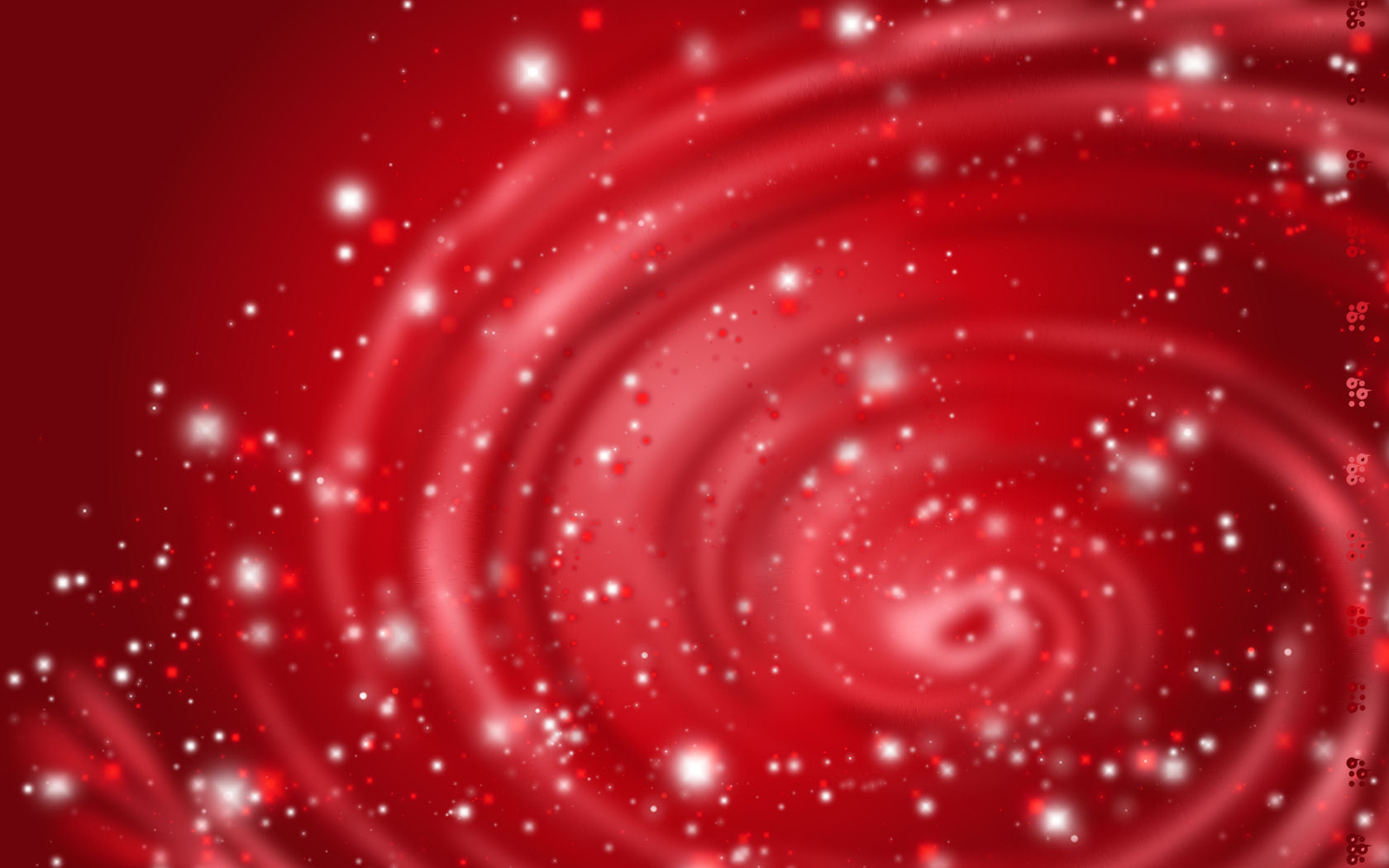 Red swirl with stars powerpoint background