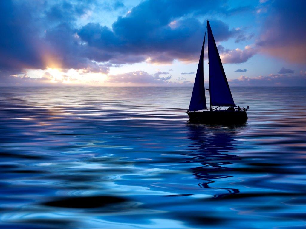 Sailboat powerpoint background