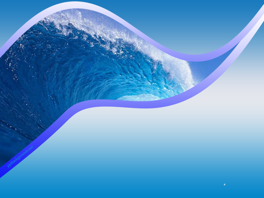 Sea, wave, curves, lines powerpoint background