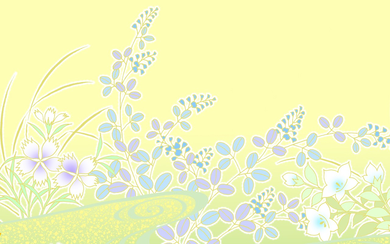 Spring Flower Yellow powerpoint background