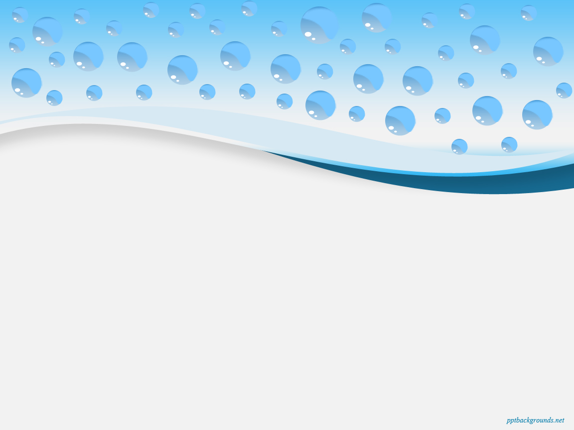 Vector Water Drop powerpoint background