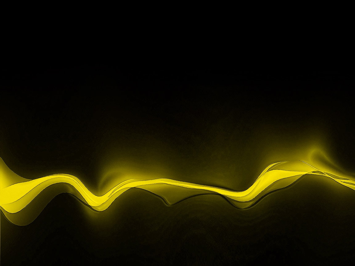 Yellow Wave Lines powerpoint background